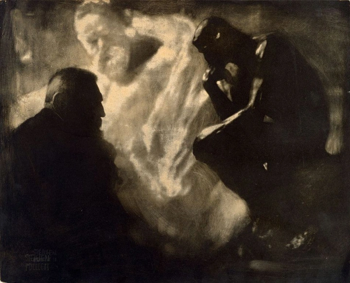 Edward Steichen, Rodin-Le Penseur, 1906 Edward Steichen, Rodin-Le Penseur, 1906